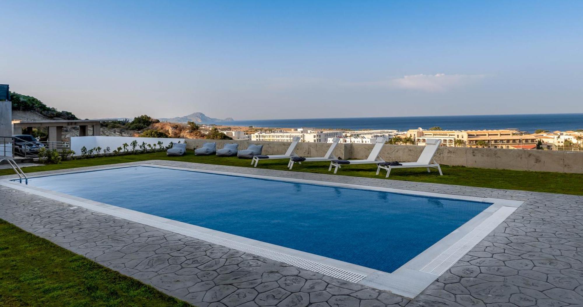 Hill & Sea View Villas Kolymbia Exterior photo
