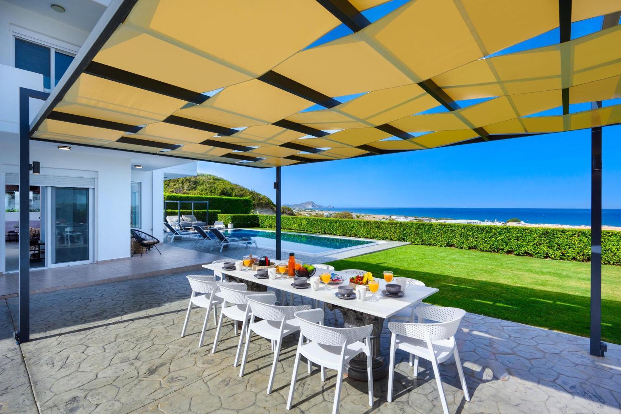 Hill & Sea View Villas Kolymbia Exterior photo